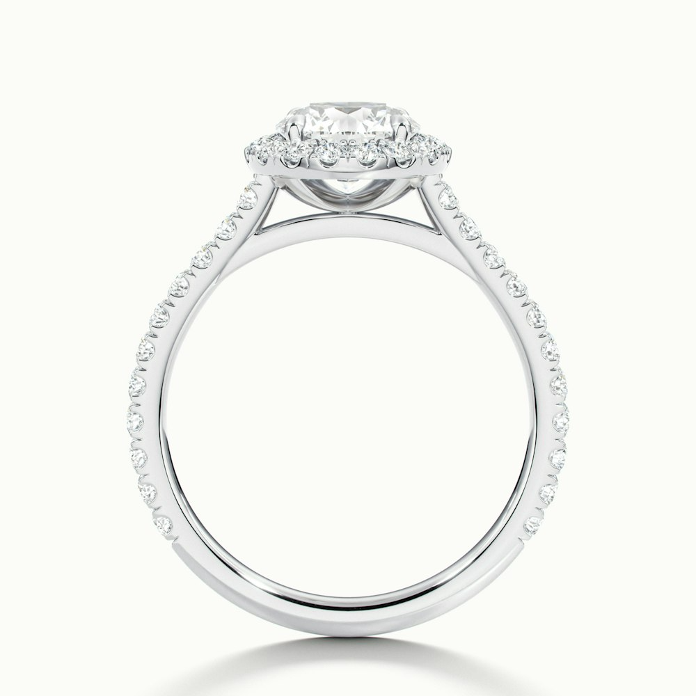 Moissanite 1.70 CT Round Cut Diamond  Anniversary Ring