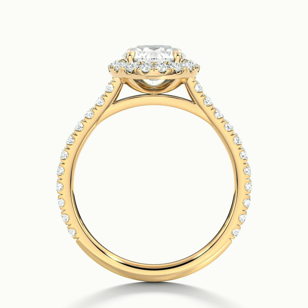 Moissanite 1.70 CT Round Cut Diamond  Anniversary Ring