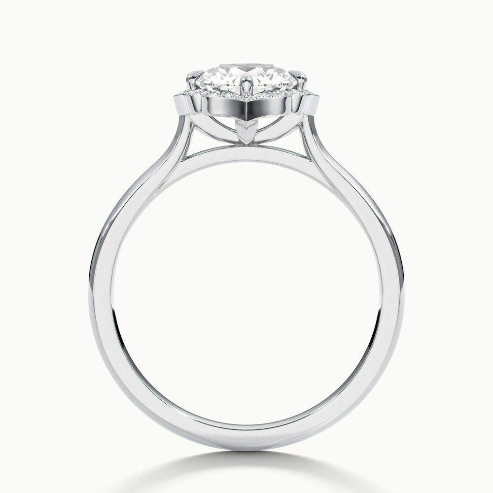 Moissanite 1.50 CT Delicate Diamond Gothic Wedding Ring