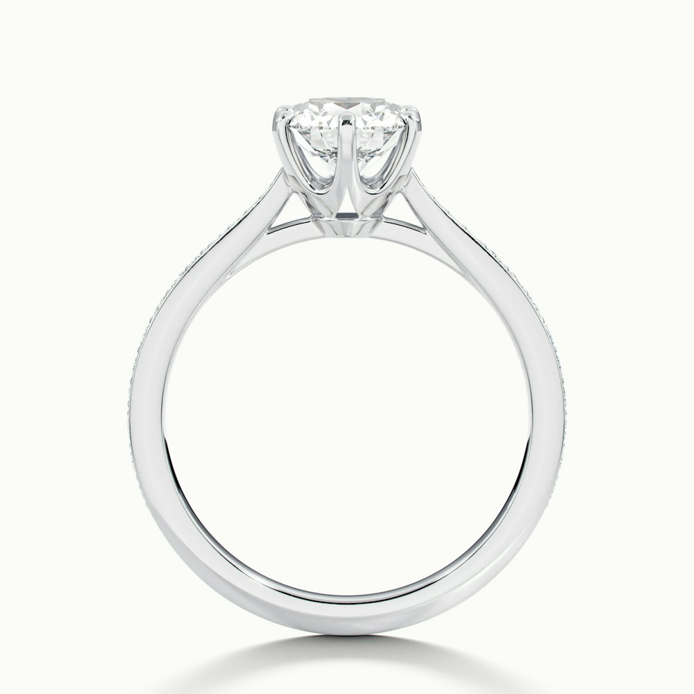 Moissanite 1.50 CT Round Cut Diamond  Wedding Ring