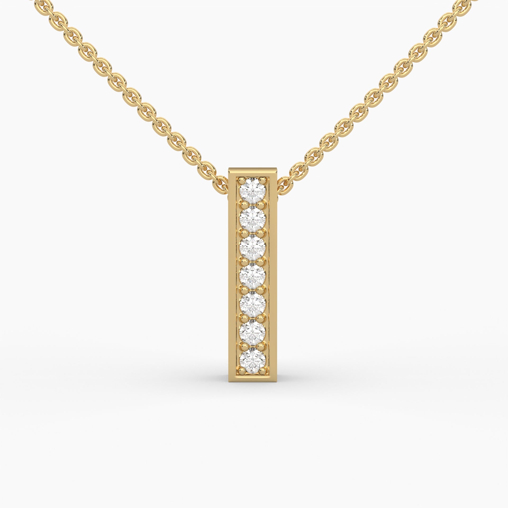 Moissanite 0.08CT Diamond Necklace