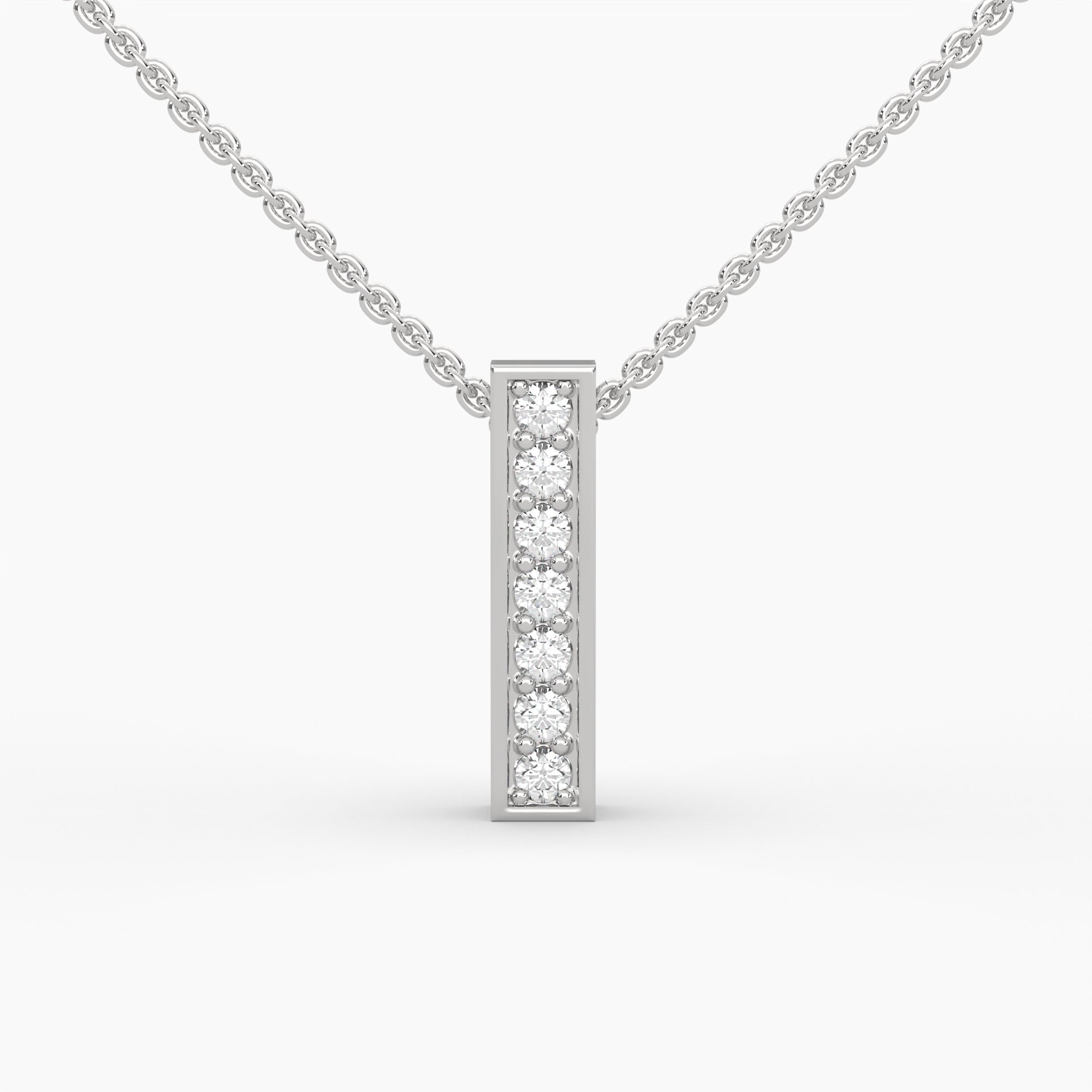 Moissanite 0.08CT Diamond Necklace