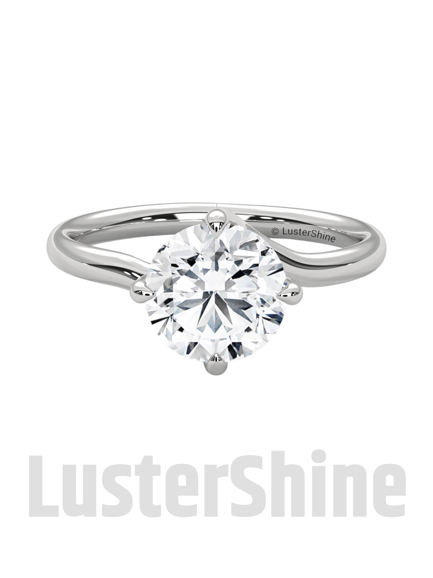 Solitaire Engagement Oval Ring – 10k 14k Rose White Yellow Gold – Custom Bridal Ring – Elegant Oval Cut Diamond Ring – Custom Size Ring Gift
