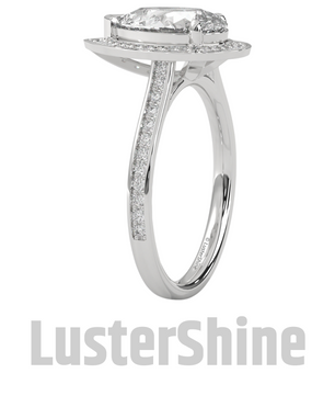 Teardrop Halo Diamond Ring – Exquisite Pear Halo Diamond Ring – 2 Carat Pear Cut Diamond Halo Ring in Gold – customize ring – made to order