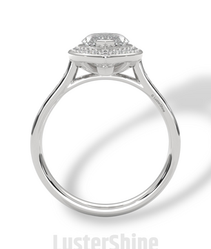 Marquise Halo Diamond Ring – 2CT Engagement Ring – 14K Gold Vintage Style Ring – Dainty Bridal Ring – Unique Marquise Cut Ring  Jewelry Gift