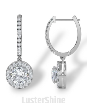 Marquise Moissanite Stud Earrings – Rose Gold Screw Back Earrings – 1ct Each – VVS1 G Color – Dainty Moissanite Earrings Gift