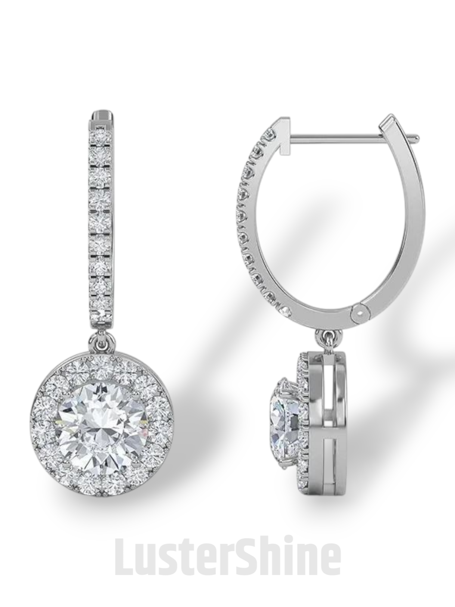 Marquise Moissanite Stud Earrings – Rose Gold Screw Back Earrings – 1ct Each – VVS1 G Color – Dainty Moissanite Earrings Gift