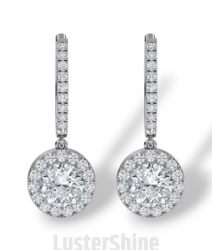 Marquise Moissanite Stud Earrings – Rose Gold Screw Back Earrings – 1ct Each – VVS1 G Color – Dainty Moissanite Earrings Gift