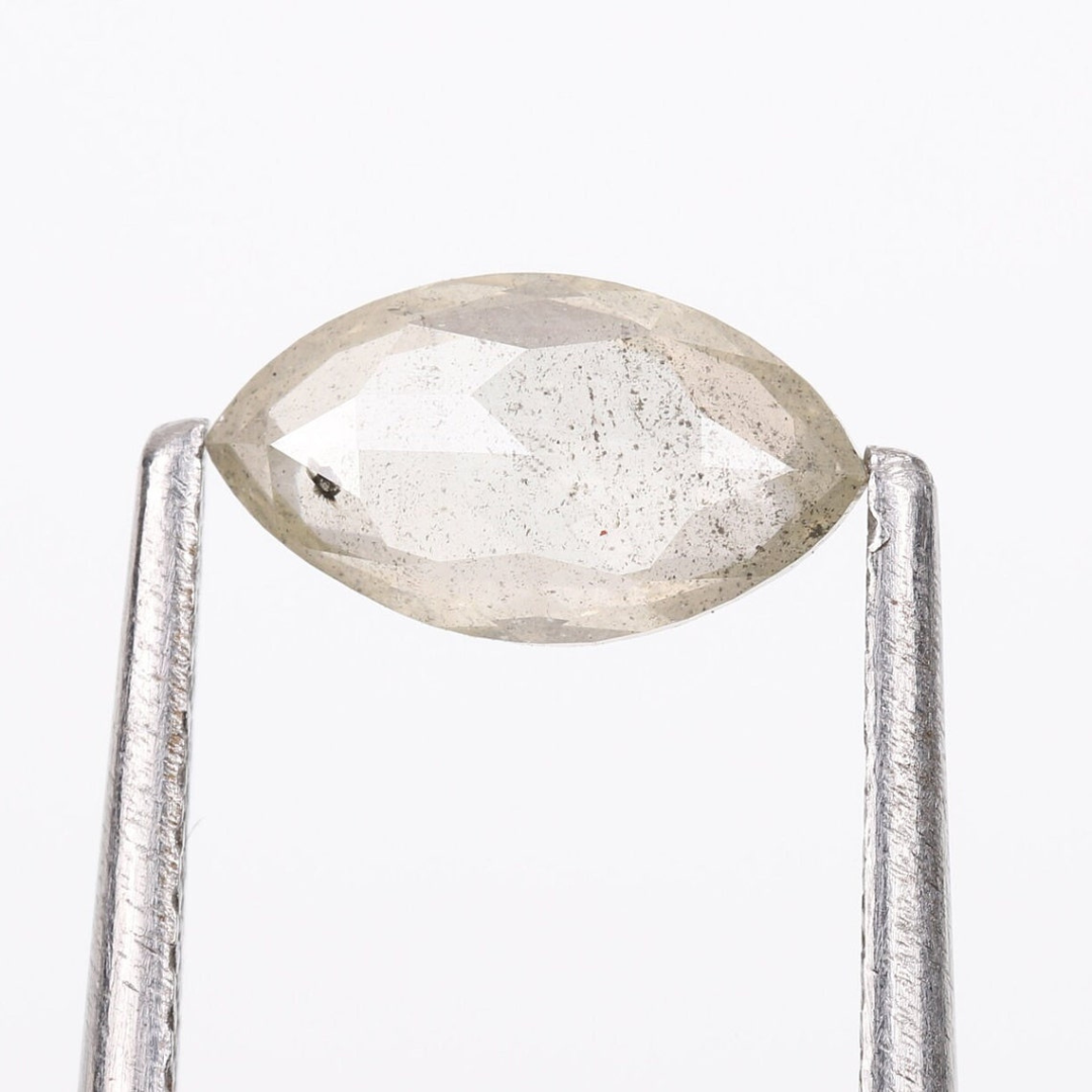 Natural Salt and Pepper 2.70 CT Marquise Loose Diamond