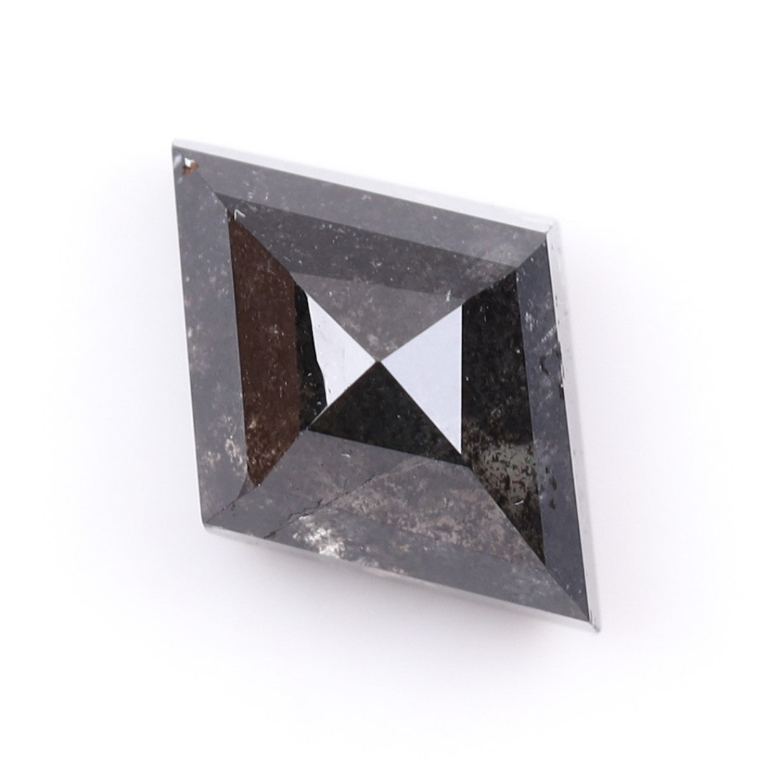 Natural Salt and Pepper 1.80 CT Kite Loose Diamond