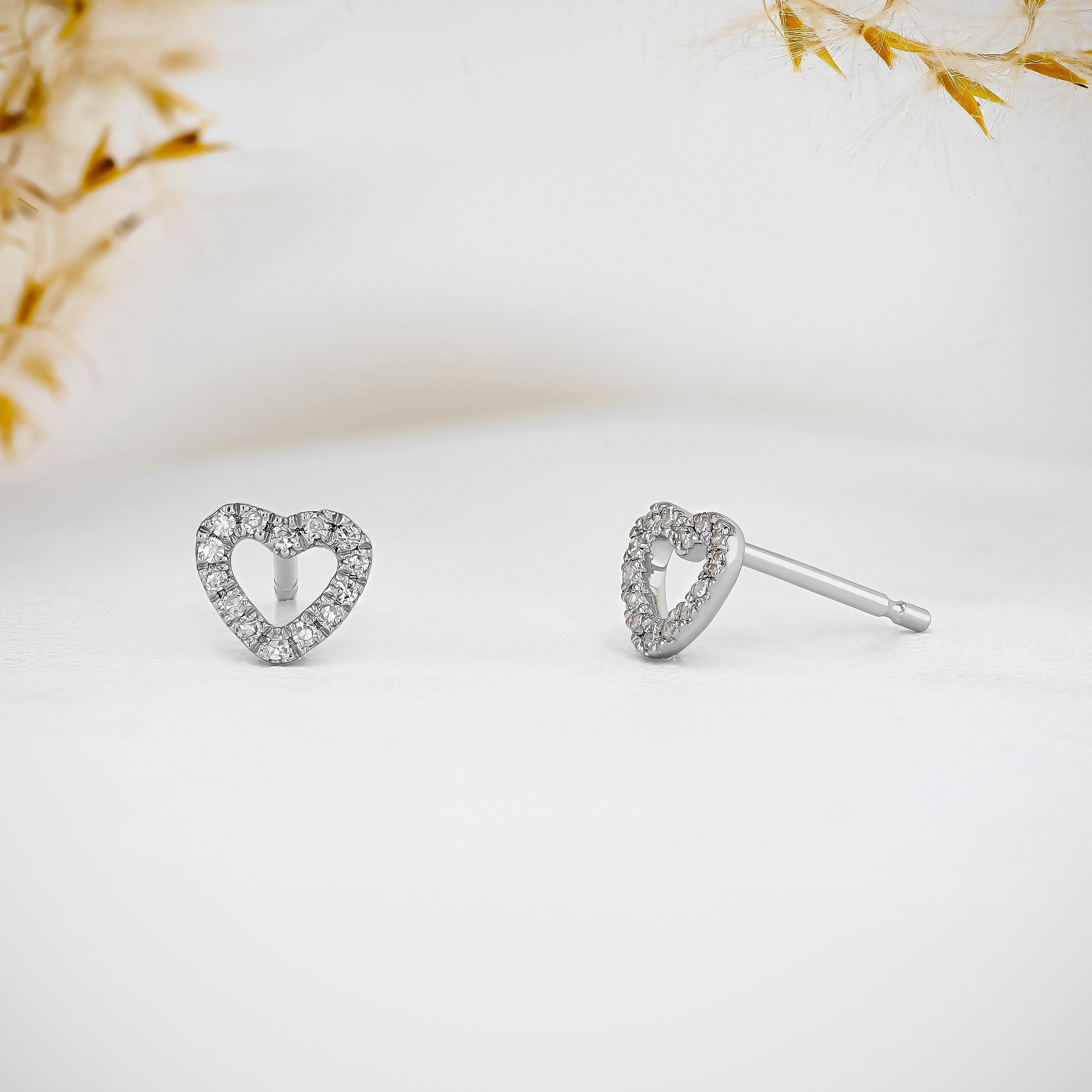 Moissanite 0.90 CT Round Diamond Fashion Earring