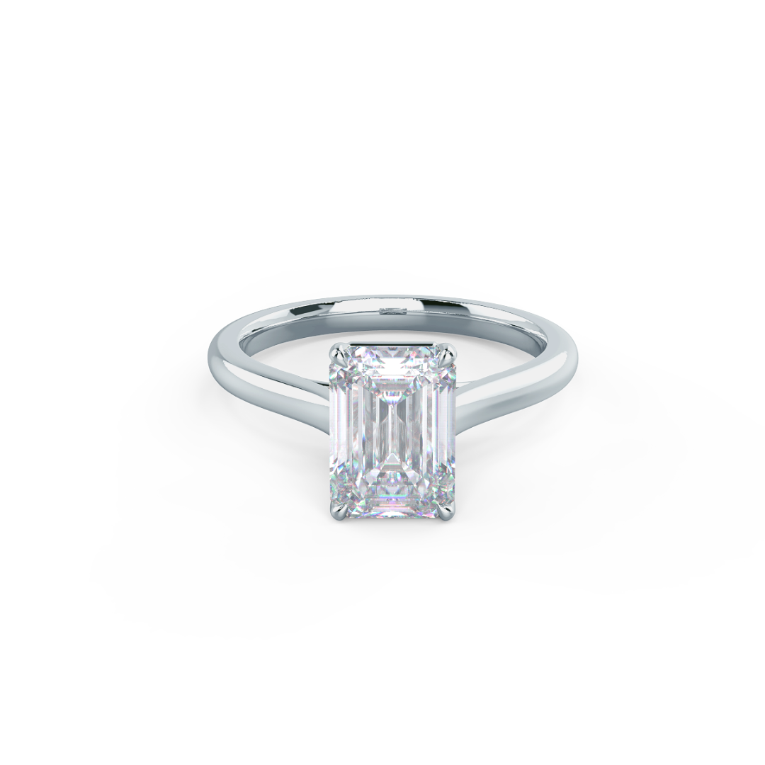 Moissanite 2.05 CT Radiant Cut Diamond Art Deco Anniversary Ring