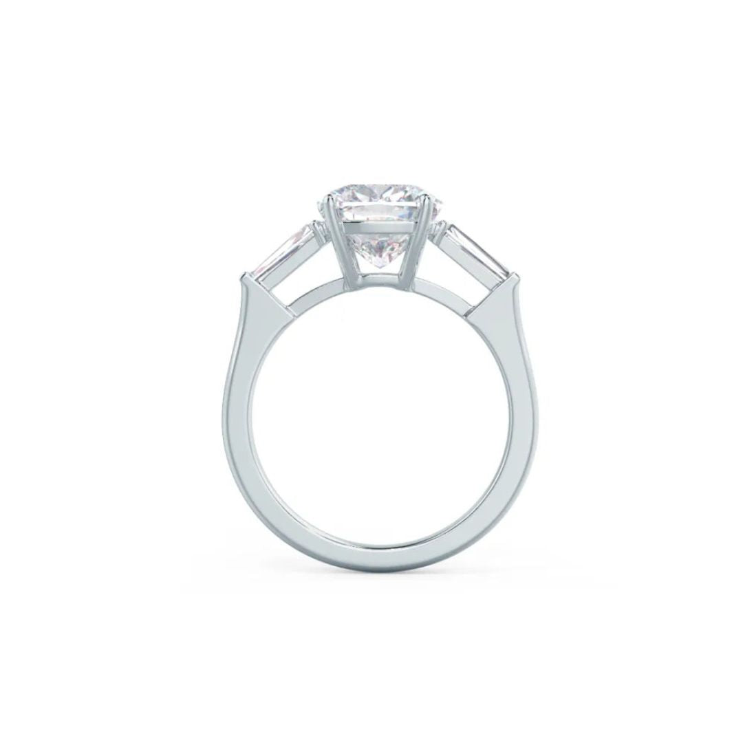 Moissanite 4.60 CT Cushion Cut Diamond Minimalist Handmade Ring