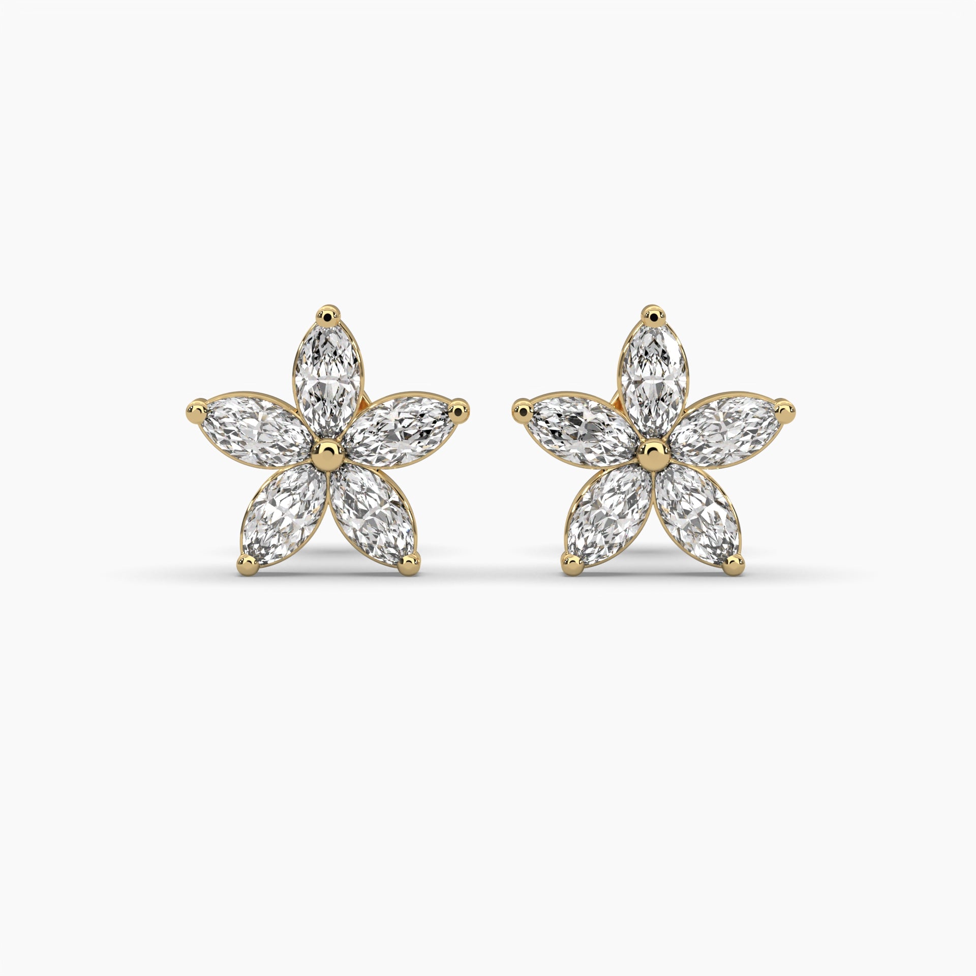 Moissanite 1.00CT Marquise Diamond Fashion Earring