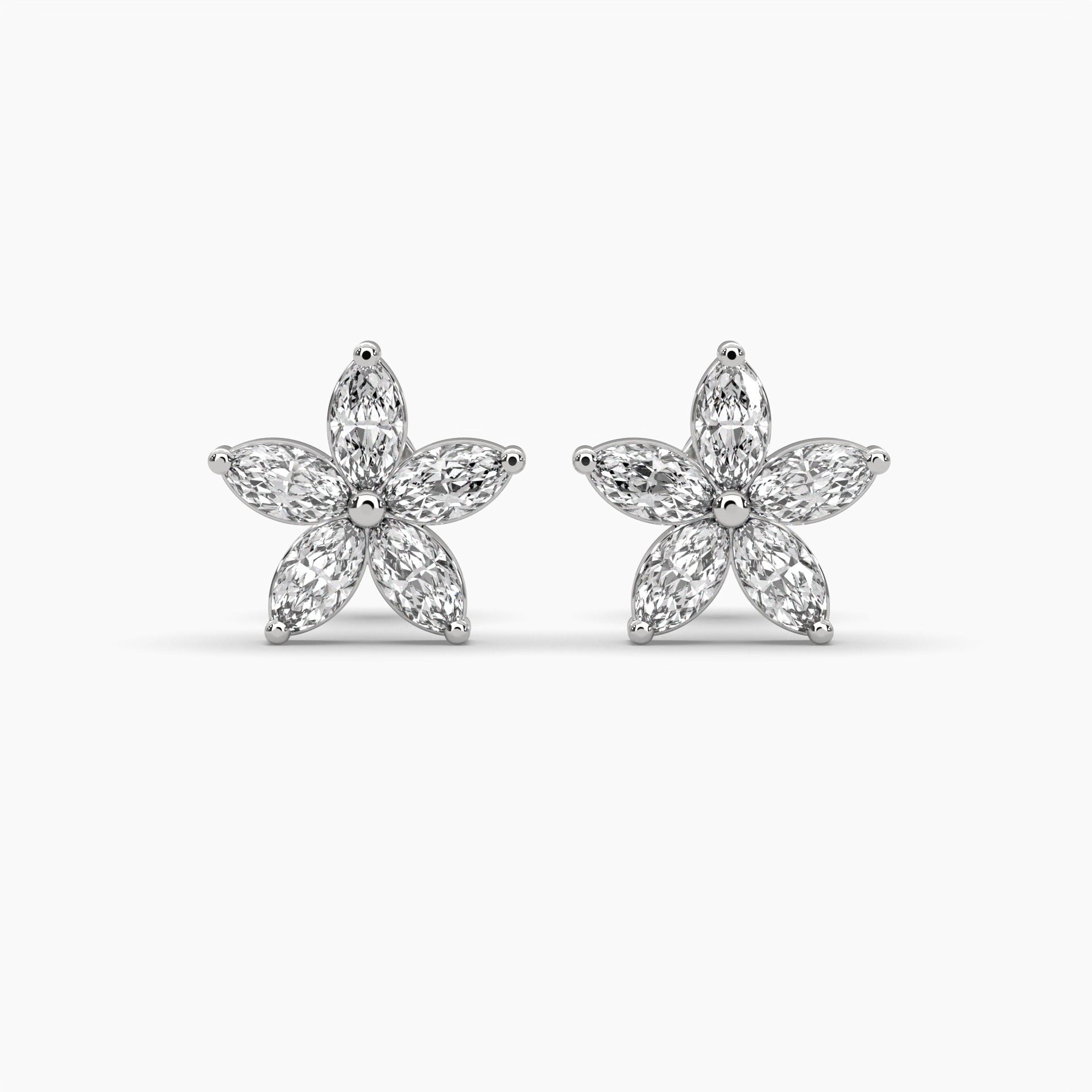 Moissanite 1.00CT Marquise Diamond Fashion Earring